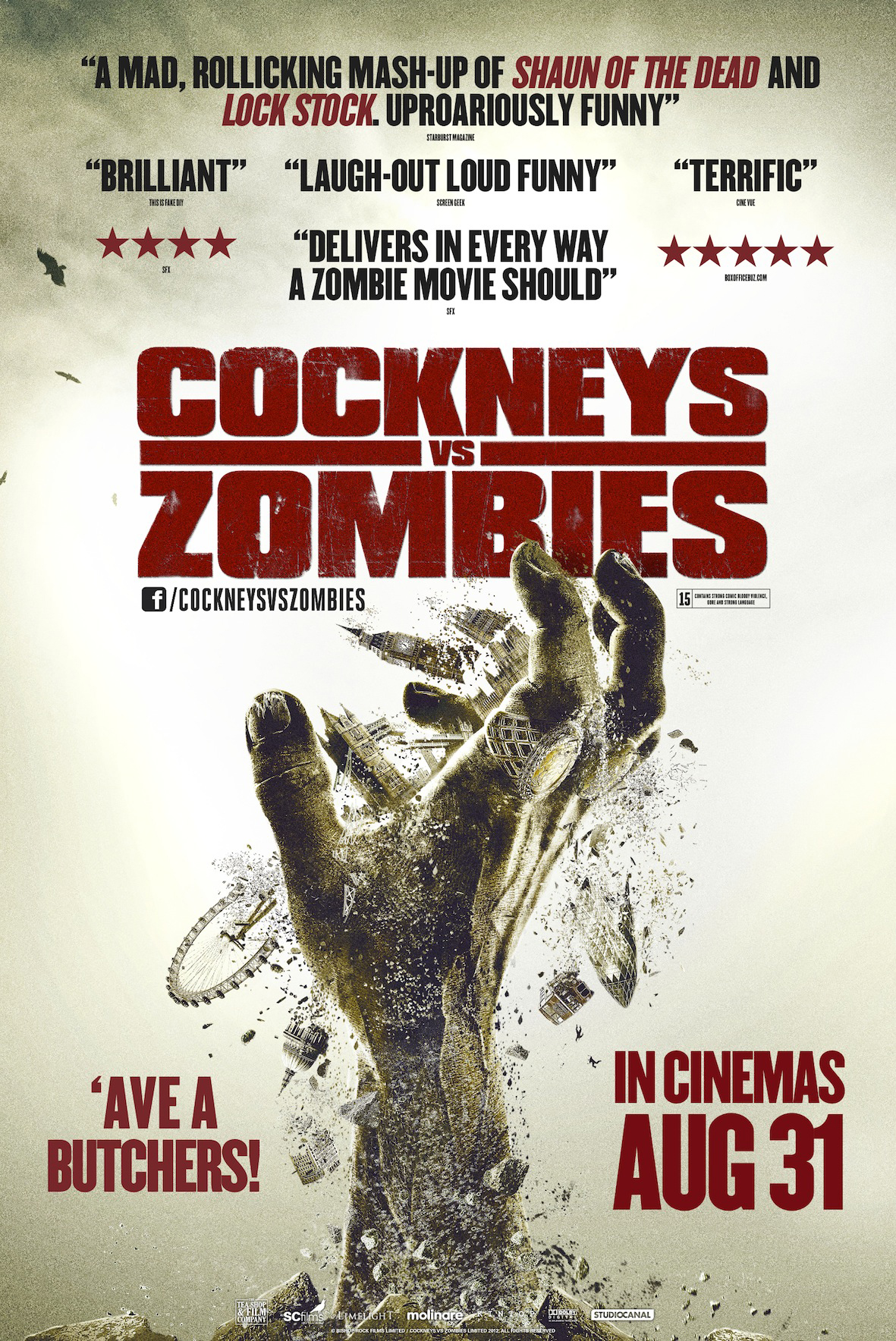 Cockneys vs Zombies Poster
