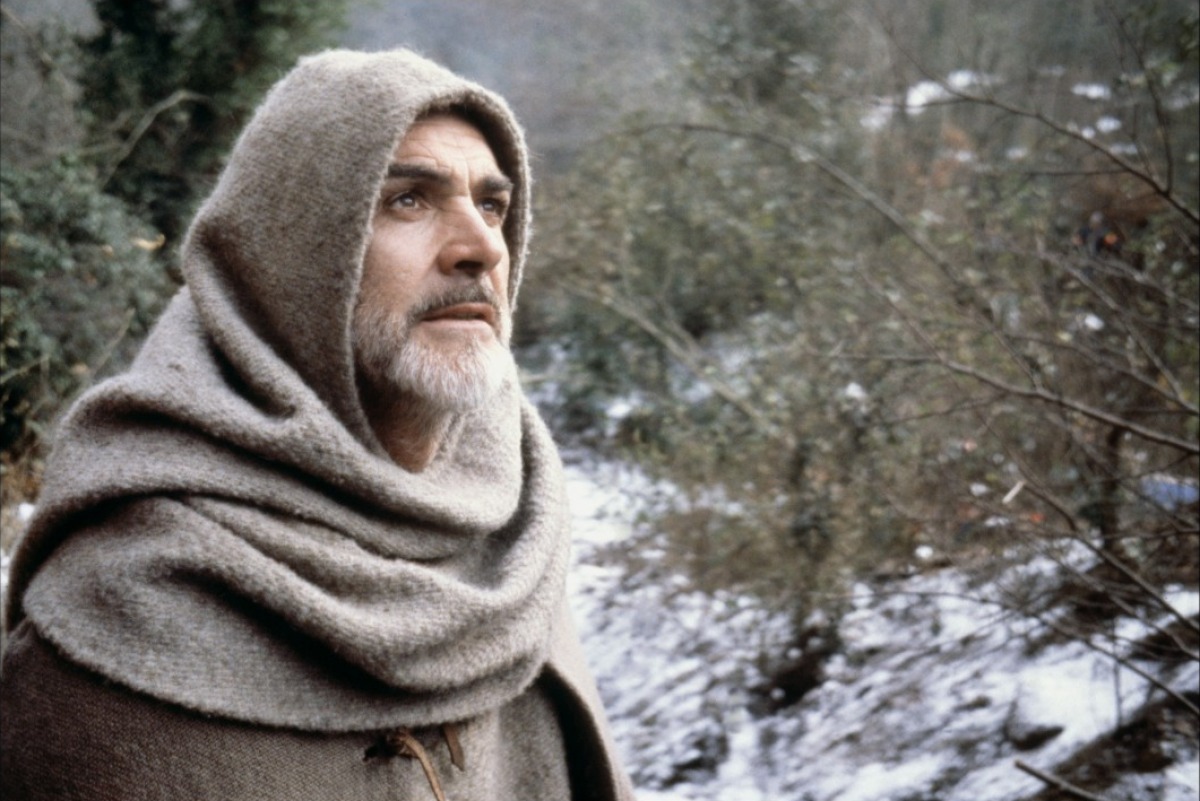 Sean Connery dans Le Nom de la Rose, de Jean-Jacques Annaud